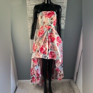 Blu Dahlia floral evening dress